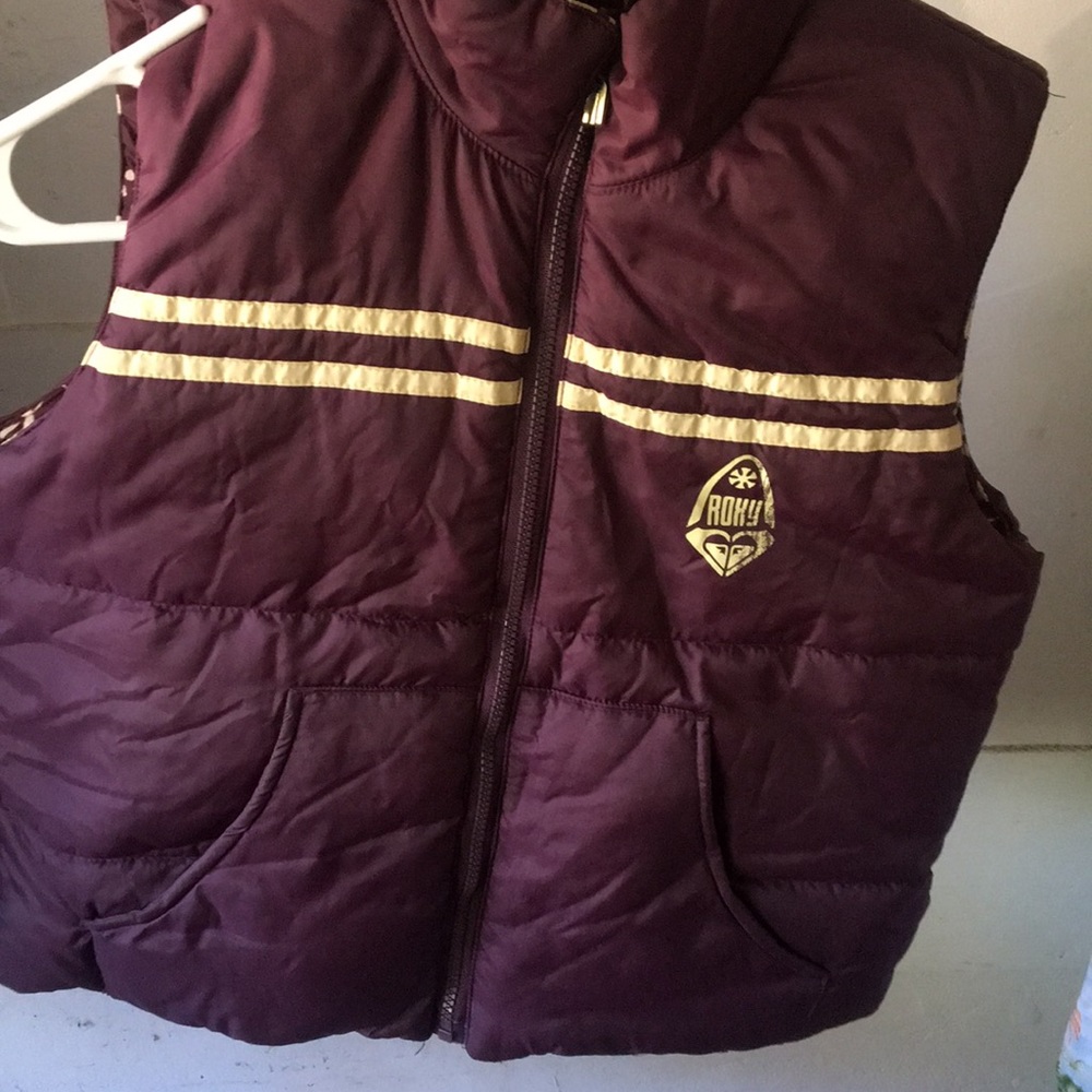 Reversible girls Roxy vest